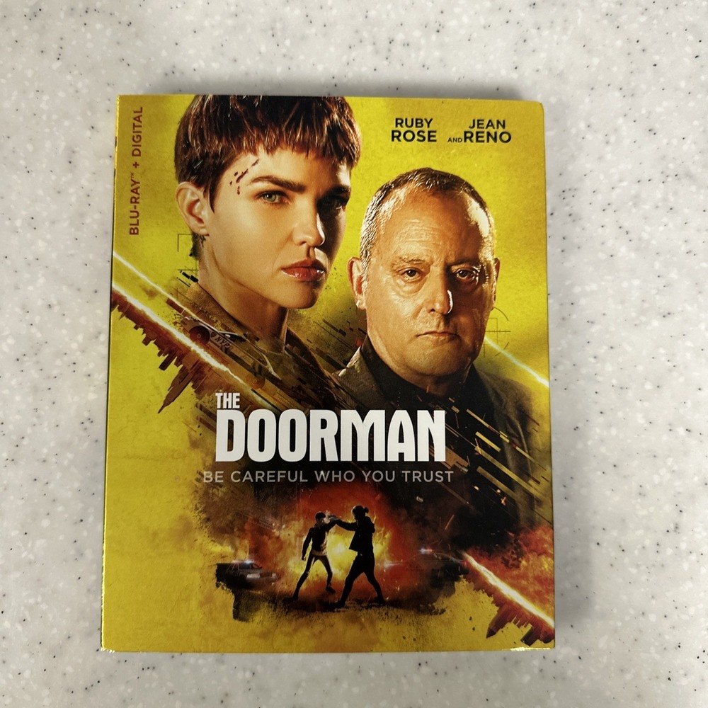 The Doorman Blu-ray Digital Combo‎ Pack Ruby Rose Jean Reno Action W Slipcover